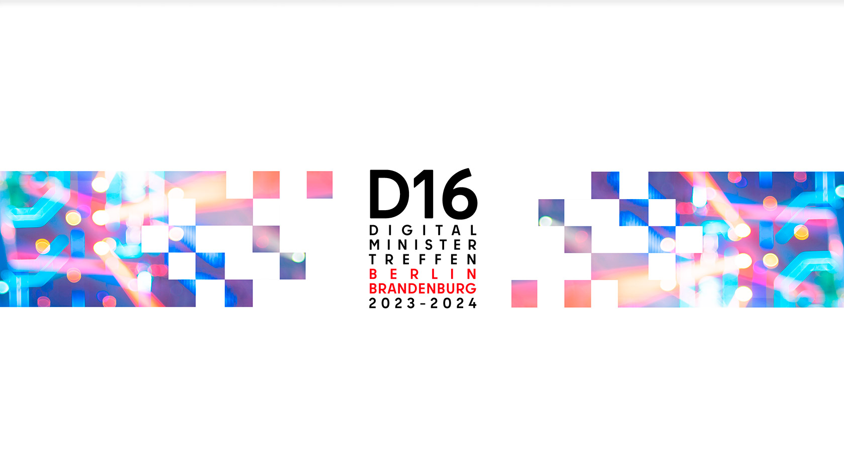 Logo „D16 Digitalministertreffen Berlin-Brandenburg 2023–2024“