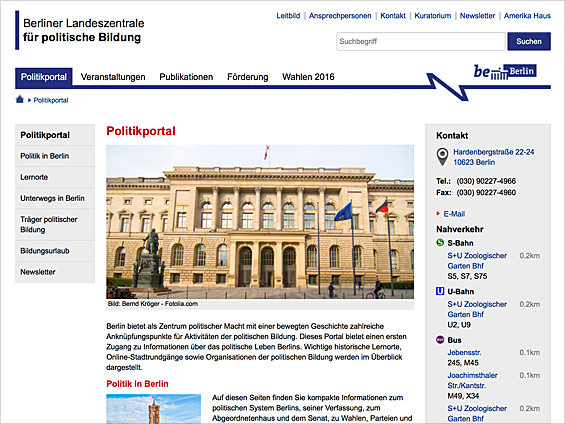 Landeszentrale Fur Politische Bildung D17 Corporate Media Design