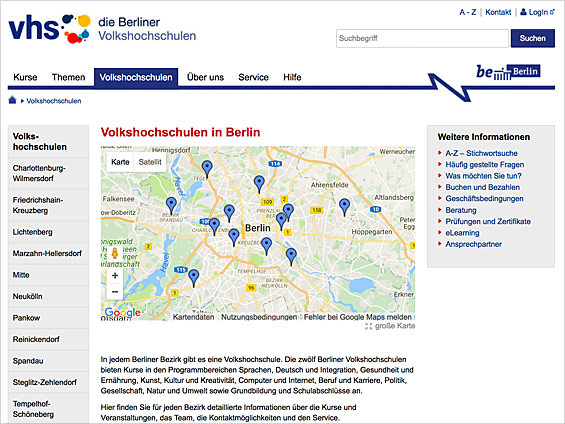 Berliner Volkshochschulen